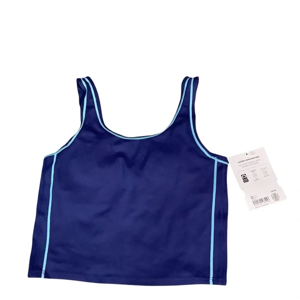 Athleta girl scoop longline bra top new with tag